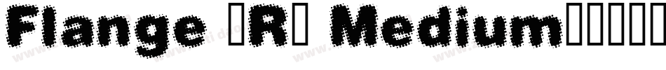 Flange (R) Medium字体转换
